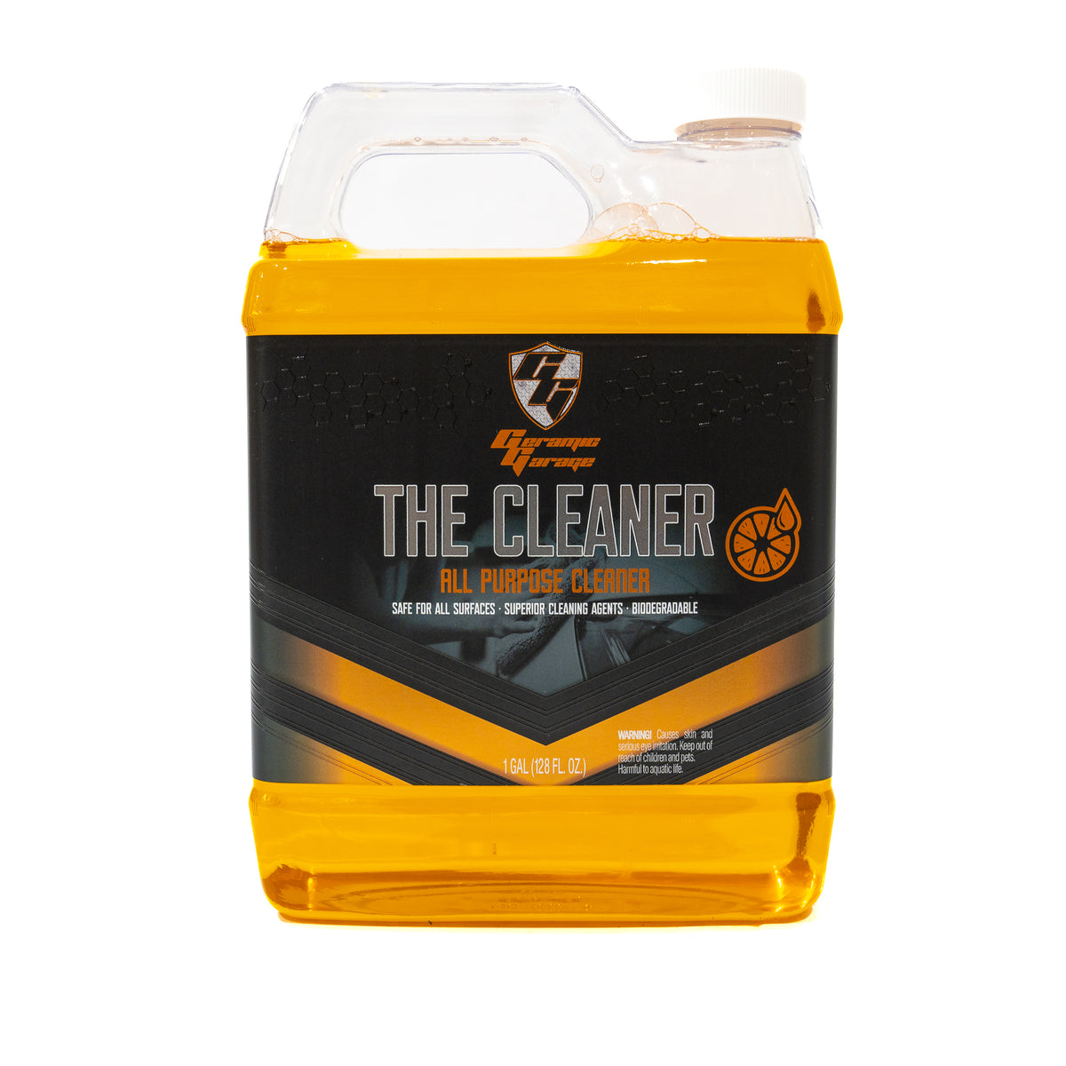 The Cleaner Interior and Exterior All Purpose Cleaner for Cars | Citrus Formula to Eliminates Dirt, Oil, Grease, and Grime (1 Gallon)