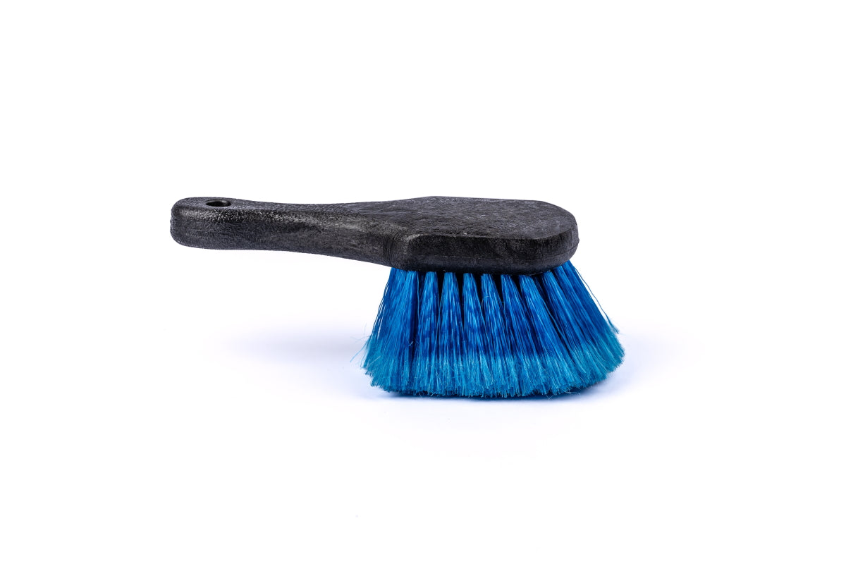 9 inch Flagged-Tip Medium Brush Removes Brake Dust, Mud, & Grime-Blue