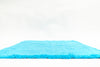 Fluffy Ultra Soft Edgeless Microfiber Towel 480 GSM 16 x 16 Blue (1)