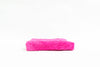 Fluffy Ultra Soft Edgeless Microfiber Towel 480 GSM 16 x 16 Pink 1 Pack