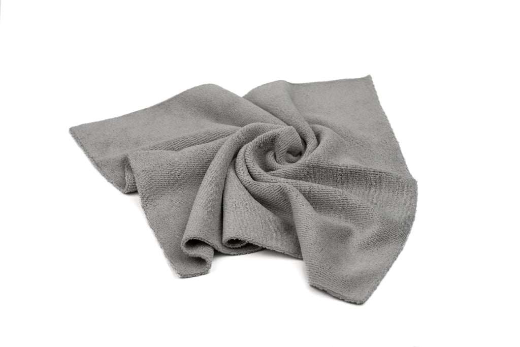 Ceramic Garage Edgeless Microfiber Towel 16 inch x 16 inch Grey Edgeless Single