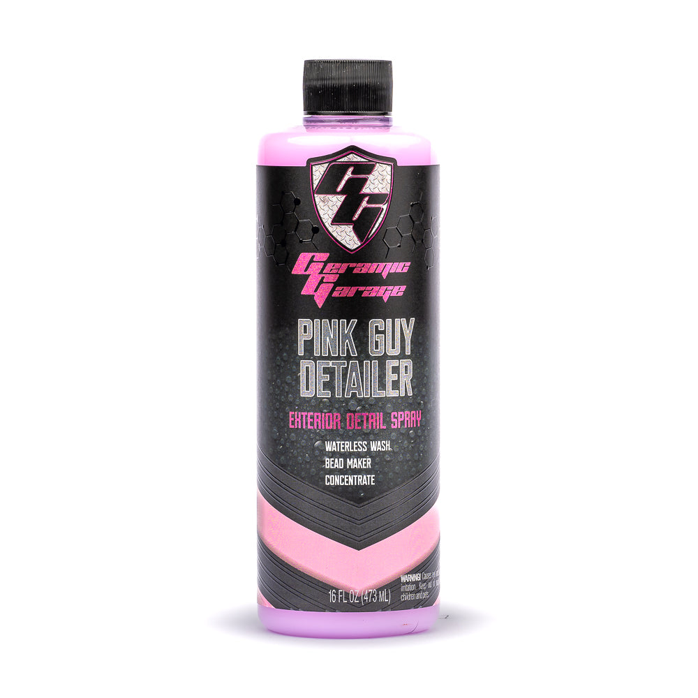 Pink Guy Waterless Car Wash Detailer Spray  Polisher Clay Bar Lubrica –  Ceramic Garage