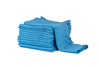Ceramic Garage Plush Absorbent Non-Abrasive Microfiber Towel 16 x 16 inch 12 Pack - Blue