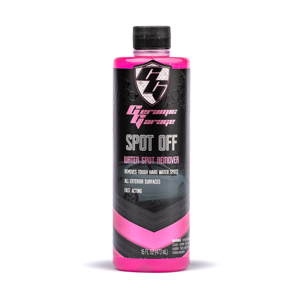 Spot Off Water Spot Remover for Cars Erases Alkaline Water Mineral Stains  from Paintwork, Glass, and Polished Metal Surfaces (16oz)