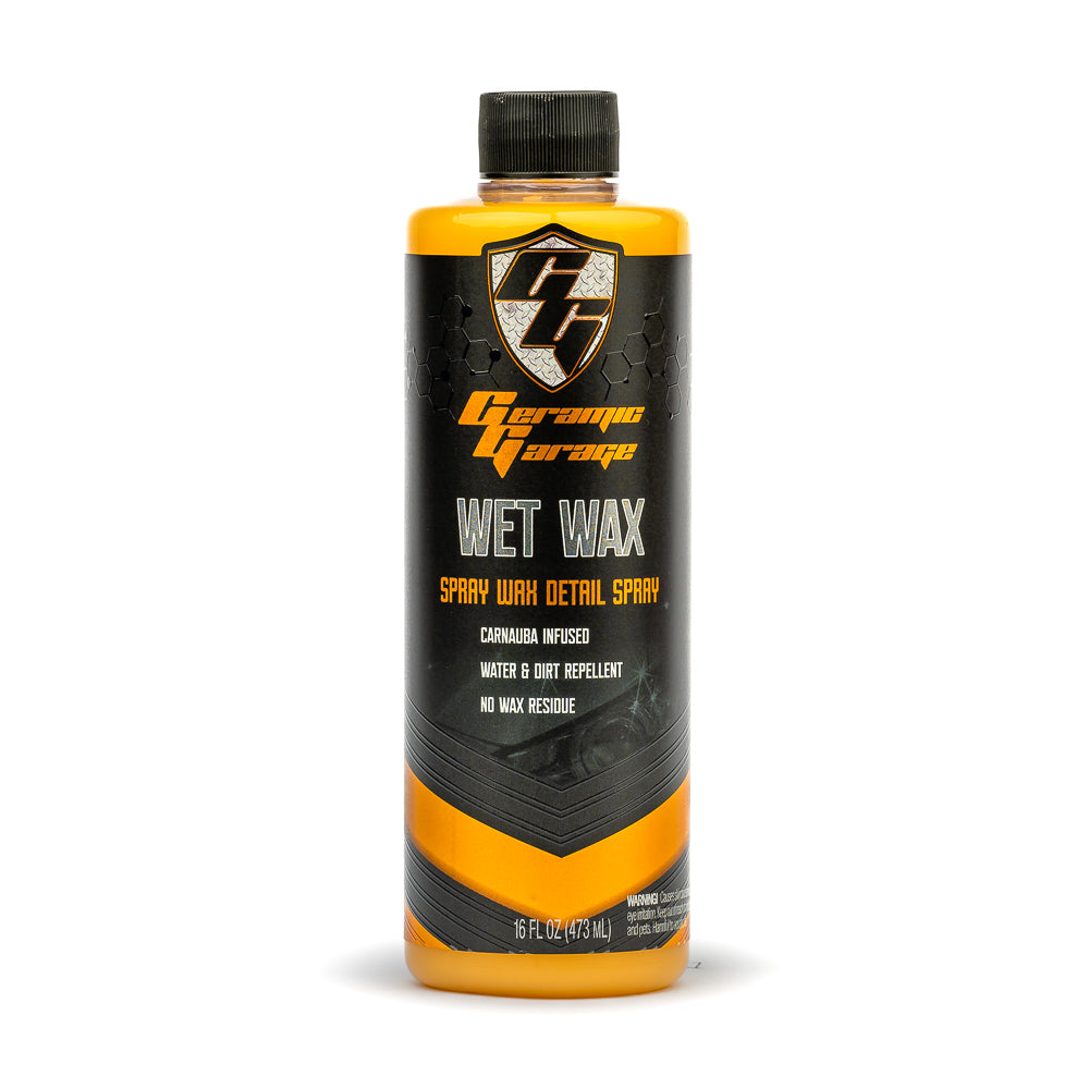 Ceramic Garage Wet Wax Car Wax Water and Dirt Repellent Shine | Carnauba Infused for Better Performance, Durability, and Shine 16 oz