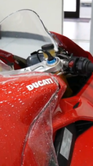 paint protection film xpel ppf ceramic garage Ducati Panigale